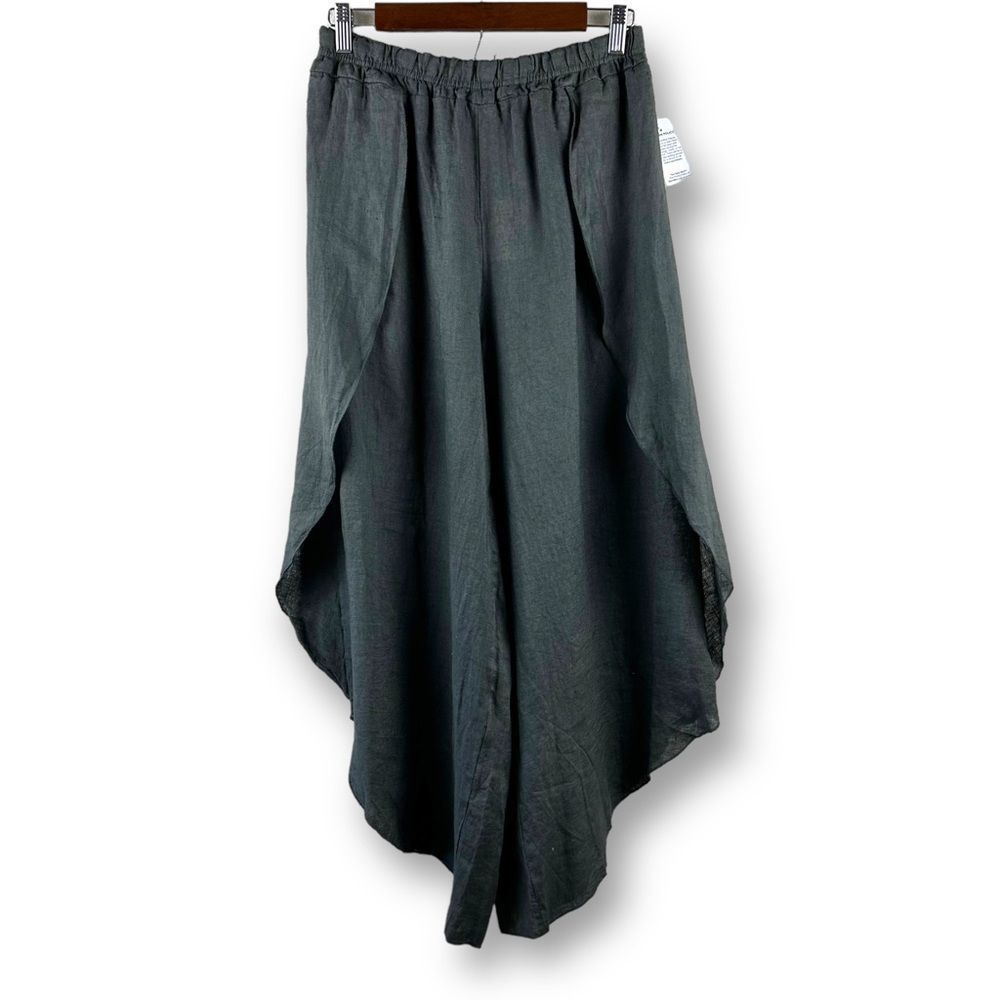 Belle France gray harem pants size XL